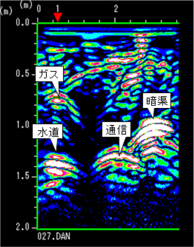 探査画面